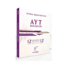 Karekök Yayınları AYT 12li Denemeleri Sayısal