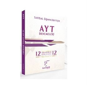 Karekök Yayınları AYT 12li Denemeleri Sayısal