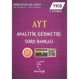 Karekök Yayınları AYT Analitik Geometri Soru Bankası