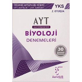 Karekök Yayınları AYT Biyoloji 30 Adet Deneme