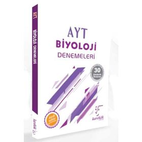 Karekök Yayınları AYT Biyoloji Çözümlü 30 Deneme