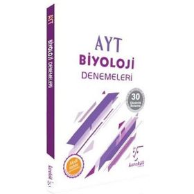 Karekök Yayınları AYT Biyoloji Çözümlü 30 Deneme