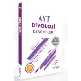 Karekök Yayınları AYT Biyoloji Çözümlü 30 Deneme