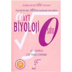 Karekök Yayınları AYT Biyoloji Sıfır