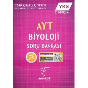 Karekök Yayınları AYT Biyoloji Temellendirme Soru Bankası