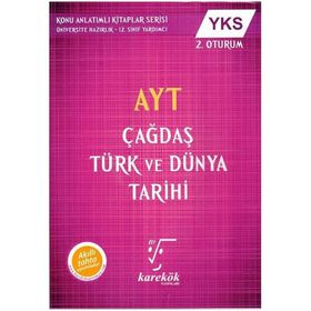 Karekök Yayınları AYT Çağdaş Türk ve Dünya Tarihi Konu Anlatımlı