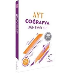 Karekök Yayınları AYT Coğrafya 60 Çözümlü Deneme