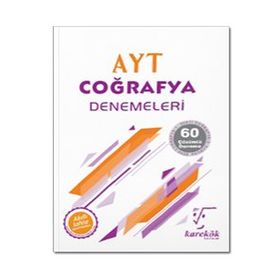 Karekök Yayınları - AYT Coğrafya Denemeleri Kitabı