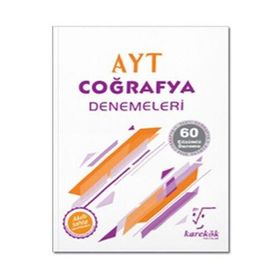 Karekök Yayınları - AYT Coğrafya Denemeleri Kitabı