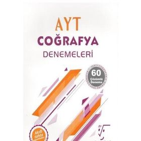 Karekök Yayınları - AYT Coğrafya Denemeleri Kitabı