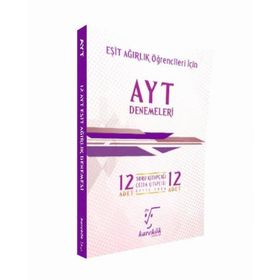Karekök Yayınları AYT Eşit Ağırlık 12'li Denemeleri