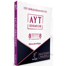Karekök Yayınları AYT Eşit Ağırlık 8 Deneme Sınav Eve Sığar