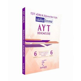 Karekök Yayınları AYT Eşit Ağırlık Öğrencileri İçin İddialısına 12 Adet Deneme