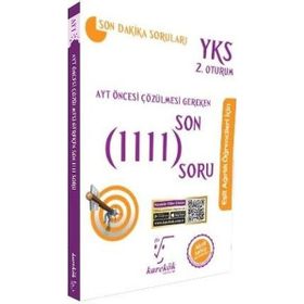 Karekök Yayınları AYT Eşit Ağırlık Öncesi Çözülmesi Gereken Son 1111 Soru