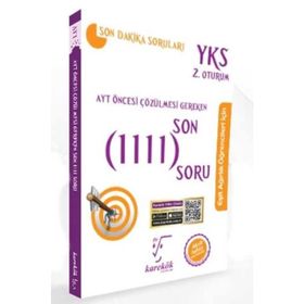 Karekök Yayınları AYT Eşit Ağırlık Öncesi Çözülmesi Gereken Son 1111 Soru