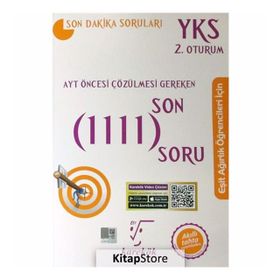 Karekök Yayınları AYT Eşit Ağırlık Öncesi Çözülmesi Gereken Son 1111 Soru