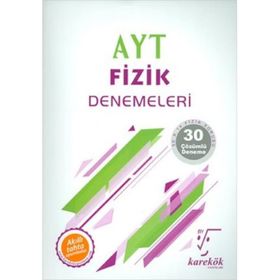 Karekök Yayınları AYT Fizik 30 Çözümlü Deneme