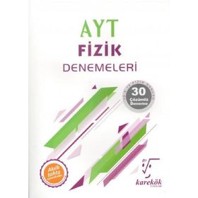 Karekök Yayınları AYT Fizik 30 Deneme