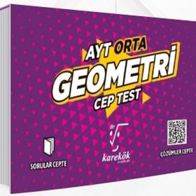 Karekök Yayınları AYT Geometri Orta Cep Test