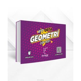 Karekök Yayınları AYT Geometri Orta Cep Test