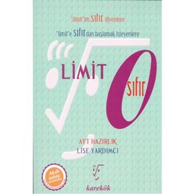 Karekök Yayınları AYT Hazırlık Limit Sıfır Karekök Yayınları
