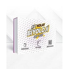 Karekök Yayınları AYT Kolay Biyoloji Cep Test