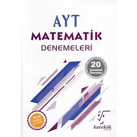Karekök Yayınları AYT Matematik Çözümlü 20 Deneme