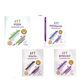 Karekök Yayınları AYT Matematik Kimya Fizik Biyoloji 4 Kitap Deneme