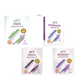 Karekök Yayınları AYT Matematik Kimya Fizik Biyoloji 4 Kitap Deneme