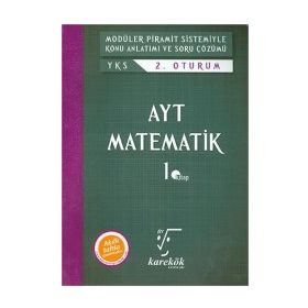 Karekök Yayınları AYT Matematik MPS 1. Kitap