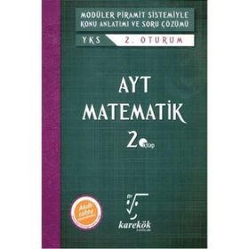 Karekök Yayınları AYT Matematik MPS 2. Kitap Konu Anlatımı
