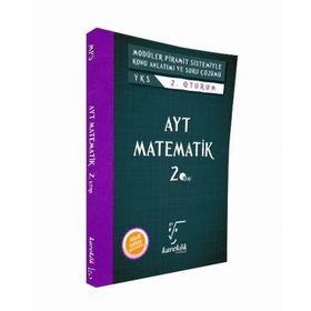 Karekök Yayınları AYT Matematik MPS 2. Kitap Konu Anlatımı