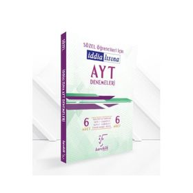 Karekök Yayınları AYT Öğrencileri İçin İddialısına 6 Sözel Denemeleri