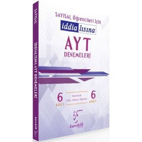 Karekök Yayınları AYT Öğrencileri İçin İddialısına Sayısal Denemeleri