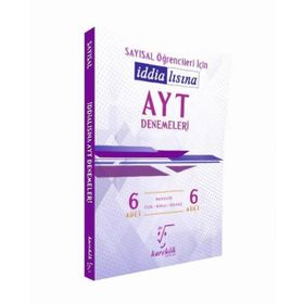 Karekök Yayınları AYT Sayısal Öğrencileri İçin İddialısına 12 Deneme