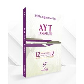 Karekök Yayınları AYT Sözel 12 Deneme Seti