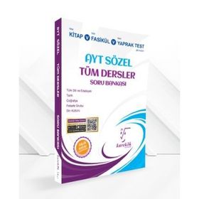 Karekök Yayınları AYT Sözel Tüm Dersler Soru Bankası
