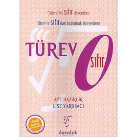 Karekök Yayınları AYT Türev Sıfır