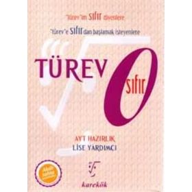 Karekök Yayınları AYT Türev Sıfır