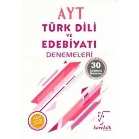Karekök Yayınları AYT Türk Dili ve Edebiyatı 30 Çözümlü Deneme