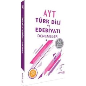 Karekök Yayınları AYT Türk Dili ve Edebiyatı 30 Çözümlü Deneme
