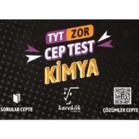 Karekök Yayınları Cep Test TYT Kimya Zor Soru Bankası
