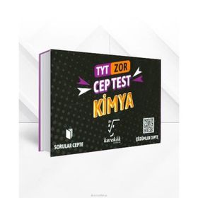 Karekök Yayınları Cep Test TYT Kimya Zor Soru Bankası