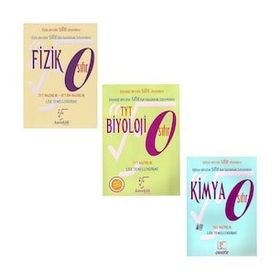 Karekök Yayınları Fizik Sıfır Kimya Sıfır Biyoloji Sıfır 3'lü Set