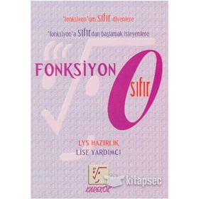 Karekök Yayınları Fonksiyon Sıfır