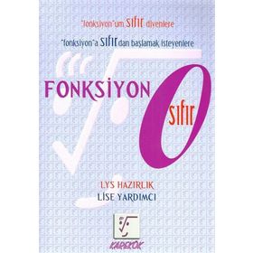 Karekök Yayınları Fonksiyon Sıfır