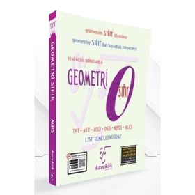Karekök Yayınları Geometri Sıfır Hazırlık Testleri