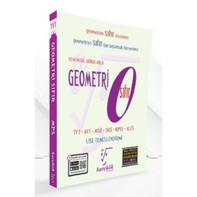 Karekök Yayınları Geometri Sıfır Hazırlık Testleri