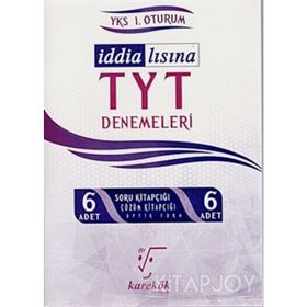 Karekök Yayınları İddalısına Tyt Denemeleri 6lı