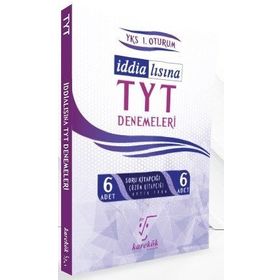 Karekök Yayınları İddalısına Tyt Denemeleri 6lı